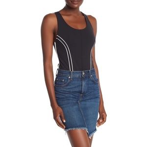 NEW FREE PEOPLE Delta Racerback Bodysuit